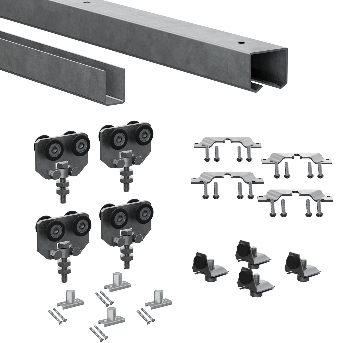 thumbnail image 2 of Delta Eklipse 19mm Track Wheels – Sliding Door Kit, Unbranded Generic 2 of 3