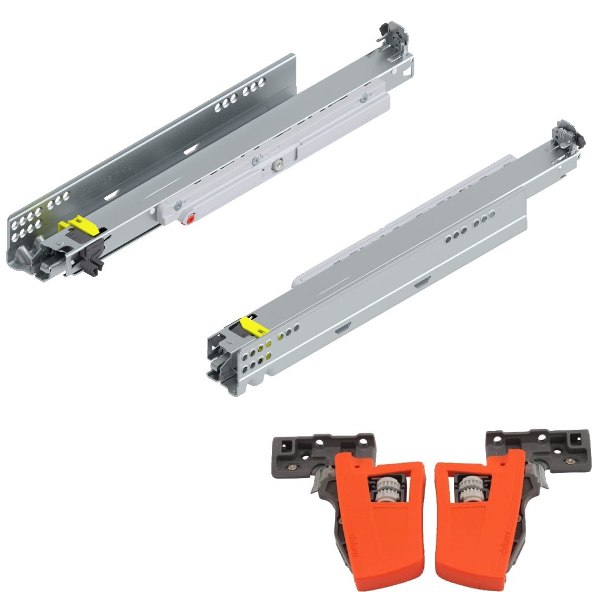 Blum 760H Movento TipOn 40kg Push To Open (Max Drawer Sides 16mm