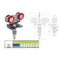 1338-001-trolley-with-composite-rollers-inox-60-100kg
