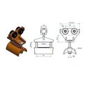 1350-001-cable-holding-trolley-6kg