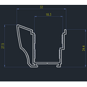 1657-001-modena-profile-aluminium-handle-for-16mm-and-18mm-board