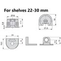 1783-001-chrome-removable-shelf-support