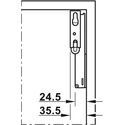 4640-001-free-space-single-door-flap-fitting-white