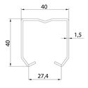 5037-002-u-40-sliding-door-track-set-3000mm-150-300kg