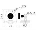 5037-002-u-40-sliding-door-track-set-3000mm-150-300kg