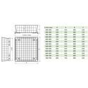 5294-001-Wardrobe MD Pull Out Wire Basket In Anthracite Grey