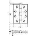 1757-001-set-of-2-butt-hinge-ball-bearing-black-steel-102-x-76mm