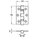 1758-001-butt-hinge-ball-bearing-steel-76-x-51mm