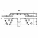 5036-001-u-30-sliding-door-track-set-3000mm-75kg