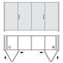 9286-001-soft-closing-hawa-folding-concepta-25-system-for-folding-and-pivoting-cabinet-doors