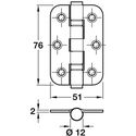 1761-003-butt-hinge-ball-bearing-stainless-steel-76-x-51-mm
