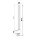 2025-004-Vertex 40kg Exterior Drawer 178mm Height