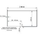 2347-002-Chrome Wire Vauth Sagel Corner Swing Out