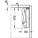 4640-001-free-space-single-door-flap-fitting-white
