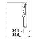 4640-001-free-space-single-door-flap-fitting-white