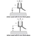 5745-001-bottom-h-profile-shower-seal-with-drip-rail