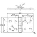 8647-001-u-40-u-60-middle-hinge-for-curved-folding-accordion-systems