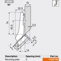 9831-010-blum-clip-top-overlay-corner-110-degree-blumotion-45-angled-cabinet-hinge-79b3558-with-mounting-plate-en-9