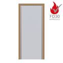 8393-063-Fire Rated Ultra Flush Hinged Door With Magnetic Latch