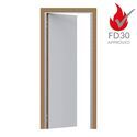 8393-063-Fire Rated Ultra Flush Hinged Door With Magnetic Latch