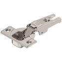 10703-003-Blum Clip Top Full Overlay 95 Degree Sprung Refrigerator Door Hinge 91K9550 Mounting Plate