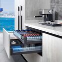 11085-003-Puro Pro HQ Pre-Assembled Soft-Close 168mm Inner Drawer System With Glass Sides