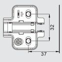 11098-001-pivot-star-c81-adjustable-mounting-plate