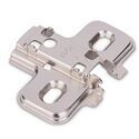 11142-001-DTC C82 Soft Close 110° Half Overlay Hinge And Plate