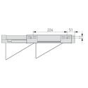 11288-004-Elite Metal Pull-Out Shoe Rack Drawer Soft-Close - Black