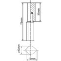 11490-001-universal-weld-on-drop-hinge-with-axial-bearing