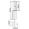 11491-001-universal-weld-on-stainless-steel-drop-hinge