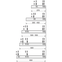 11509-001-Blum 550F Tandem Single Extension Blumotion 30kg (17-19mm)