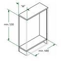 11513-003-Cargo Mini Two-Tier Soft Close Pull-Out Basket - Chrome