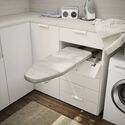 11518-001-Pull-Out Prua Short Ironing Board