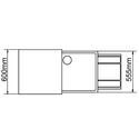 11522-001-Pull-Out Blade Table Soft Close Drawer