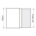 11528-001-Pull-Out Stainless Steel Opla Table Soft Close