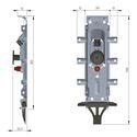 11538-001-Italiana Ferramenta Concealed Cabinet Hangers