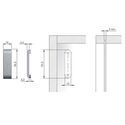 11538-001-Italiana Ferramenta Concealed Cabinet Hangers