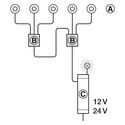 8794-001-Loox5 LED Multi Switch Box, For Operating 1 Driver With Up To 3 Switches