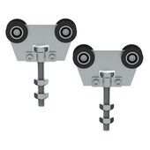 4868-001-u-40-pair-of-steel-nylon-trolleys-300kg 4868-001-u-40-pair-of-steel-nylon-trolleys-300kg