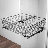 5294-001-Wardrobe MD Pull Out Wire Basket In Anthracite Grey
