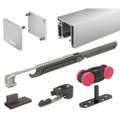 8150-002-saf-slim-soft-close-sliding-track-kit-silver 8150-002-saf-slim-soft-close-sliding-track-kit-silver