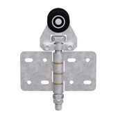 8650-001-u-40-steel-nylon-middle-hinge-trolley-for-curved-systems-75kg 8650-001-u-40-steel-nylon-middle-hinge-trolley-for-curved-systems-75kg