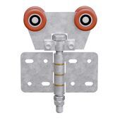 8664-001-u-60-steel-nylon-middle-hinge-trolley-for-curved-folding-systems-100-200kg 8664-001-u-60-steel-nylon-middle-hinge-trolley-for-curved-folding-systems-100-200kg