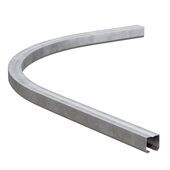 8665-001-u-40-galvanised-curved-top-track 8665-001-u-40-galvanised-curved-top-track