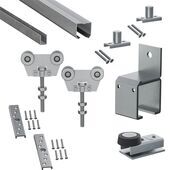 5633-001-u-60-sliding-door-track-set-3000mm-450kg 5633-001-u-60-sliding-door-track-set-3000mm-450kg