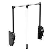 1897-002-Black Superlift 20kg Heavy Duty Pull Down Rail Lift