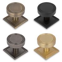 11389-001-claridge-round-knob-and-back-plate-antique-brass