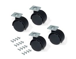 8445-001-castors-kit-o30mm-black