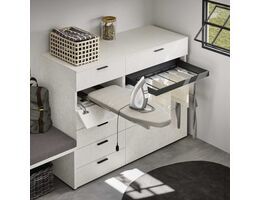 11518-001-Pull-Out Prua Short Ironing Board